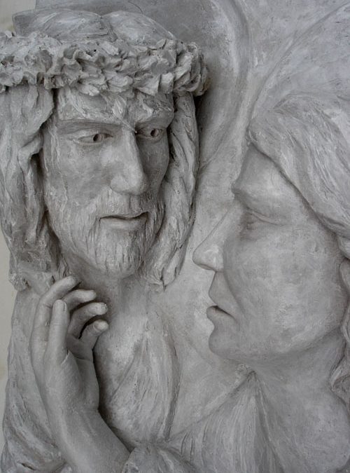 16 Estações – Jesus encontra sua mãe